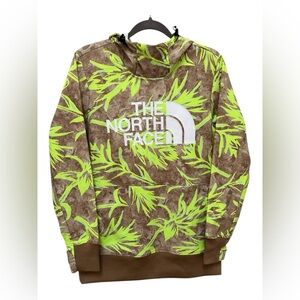 North Face Women's Tekno Snow Pullover Hoodie Brown Prairie Small